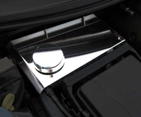 American Car Craft 2014-2019 Corvette Z06/ZR1/Z51/C7 Stingray - Water Tank Cover, Polished Stainless Steel 053040
