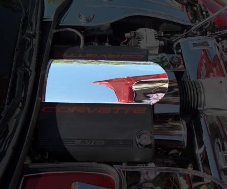 American Car Craft 2005-2013 C6/GS/Z06 Corvette - Plenum Cover, Polished Stainless Steel 043024