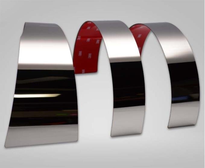 American Car Craft 2014-2019 Corvette Z06/Z51/C7/Stingray/ZR1 - Brake Booster Covers 3Pc, Stainless Steel (Brushed/Polished Combination) 053058