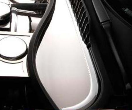 American Car Craft 1997-2004 C5/Z06 Corvette - Wiper Cowl Cover 2Pc, Polished Stainless Steel 033012