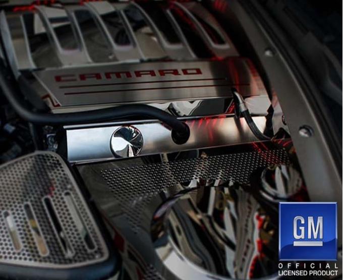 American Car Craft 2016-2021 Camaro SS - Lower Fuel Rails, Brushed Stainless Steel 103081