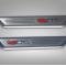 American Car Craft 2006-2013 C6 Corvette Z06 - Outer Door Sills Z06 Logo Inlay 2Pc, Stainless Steel 041054