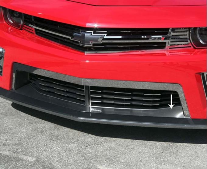 American Car Craft 2012-2013 Camaro ZL1 - Splitter Lower Front Trim, Brushed Stainless Steel 102076