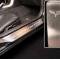 American Car Craft 2005-2013 C6 -'Corvette' Laser Etched Full Length Outer Door Sills 2Pc, Stainless Steel (BRUSHED) 041047