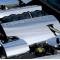 American Car Craft 2005-2007 C6 Corvette - Fuel Rail Covers with CORVETTE script, Polished Stainless Steel 043114