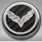American Car Craft 2014-2019 Z06/Z51/C7 Corvette Stingray - Fluid Cap Covers C7 Flag Style Automatic Transmission 5Pc, Choose Color 053013