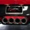 American Car Craft 2014-2019 C7/Z51/GS/Z06/ZR1 Corvette - Perforated Illuminated Exhaust Filler Panel for NPP/DualMode/BiMode 052018
