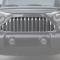 American Car Craft 2007-2018 Jeep Wrangler JK with Gladiator Grille - Front Lower Chrome Mesh Grille, Stainless Steel 142040