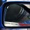 American Car Craft 2014-2019 C7 Corvette - Side View Mirror Trim with Etched CORVETTE with Color Slots 2Pc, Brushed, Choose Color 052029