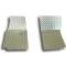 American Car Craft 1968-1982 C3 Corvette Floor Mats 2Pcs Diamond Plate, Polished Aluminum 011001
