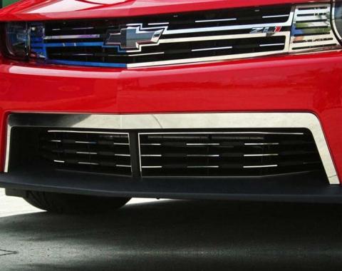 American Car Craft 2012-2013 Camaro ZL1 - Lower Front Grille Trim Kit 26Pc, Polished Stainless Steel 102068