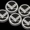 American Car Craft 2016-2019 C7 Grand Sport Corvette - Fluid Cap Cover Set with Crossed Flags & Grand Sport, Choose Color/Transmission 053099