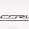 American Car Craft 2014-2019 C7 Corvette - License Plate Frame CORVETTE Lettering, Stainless Steel, Choose Vinyl or LED Color 052033