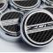 American Car Craft 2015-2019 C7 Z06 Corvette - 'Z06 SUPERCHARGED' Fluid Cap Covers Carbon Fiber (Manual - 6 Piece) 053094