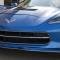 American Car Craft 2014-2019 C7 Corvette Stingray - Front Grille Factory Trim Ring, Polished Stainless Steel 052056