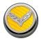American Car Craft 2014-2019 Z06/Z51/C7 Corvette Stingray - Fluid Cap Covers C7 Flag Style Manual Transmission 6Pc, Choose Color 053014