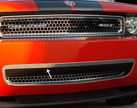 American Car Craft 2011-2014 Challenger - Lower Grille Trim Ring, Polished Stainless Steel 152018