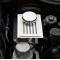 American Car Craft 2014-2019 Z06/Z51/ZR1/C7- Brake Master Cylinder Cover with Ribbed Slots MANUAL Trans., Polished Stainless, Choose Color 053039