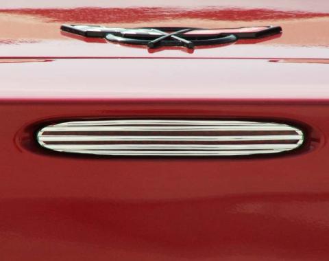 American Car Craft 1997-2004 C5 Corvette - 5th Brake Light Grille Billet Style 1Pc, Polished Stainless 032041