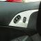 American Car Craft 2005-2013 C6 Corvette - Door Lock Trim Plate 2Pc with option button, Brushed Stainless 041021