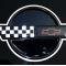 American Car Craft 1991-1996 C4 Corvette Emblem Trim Rings 2Pc, Polished Finish 022006