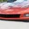 American Car Craft 2005-2013 C6 Corvette - Front Grille Retro Style Blakk Stealth, Black Stainless Steel 042111