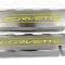 American Car Craft 2014-2019 C7/Z51 Corvette - CORVETTE Style Fuel Rail Covers Factory Overlay 2Pc, Stainless Steel, Choose Color 053118
