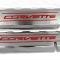 American Car Craft 2014-2019 C7/Z51 Corvette - CORVETTE Style Fuel Rail Covers Factory Overlay 2Pc, Stainless Steel, Choose Color 053118