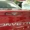 American Car Craft 1997-2004 C5 Corvette - 5th Brake Light Grille with Crossed Flags 1Pc, Polished Finish 032047