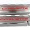 American Car Craft 2014-2019 C7/Z51 Corvette - CORVETTE Style Fuel Rail Covers Factory Overlay 2Pc, Stainless Steel, Choose Color 053118