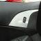 American Car Craft 2005-2013 C6 Corvette - Door Lock Trim Plate 2Pc, Brushed Stainless Steel 041022