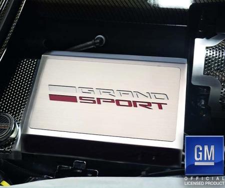 American Car Craft 2016-2019 C7 Corvette Grand Sport - Fuse Box Cover Grand Sport Style, Stainless Steel 053092