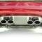 American Car Craft 1997-2004 C5 Corvette - Exhaust Filler Panel for Stock Exhaust, Polished Stainless Steel 032001