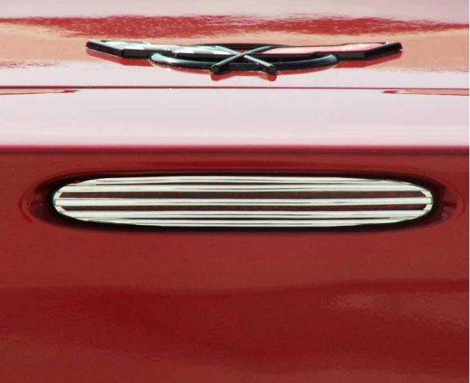 American Car Craft 1997-2004 C5 Corvette - 5th Brake Light Grille Billet Style 1Pc, Polished Stainless 032041