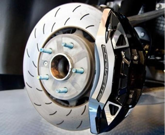 American Car Craft 2014-2019 C7/Z51 Corvette Stingray - Front & Rear Brake Caliper Covers 18Pc, Polished Stainless Steel 052060