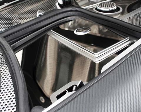 American Car Craft 1997-2004 C5/Z06 Corvette - Battery/Fuse Box Cover, Polished Stainless Steel 033010