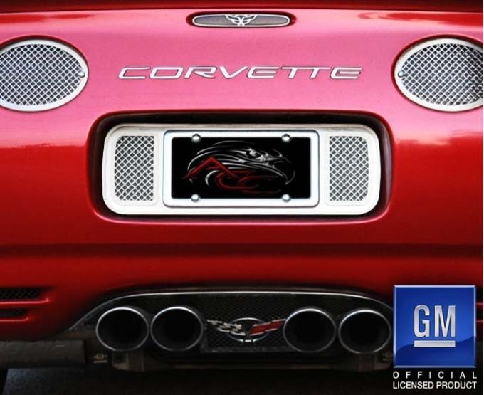 American Car Craft 1997-2004 C5/Z06 Corvette - Rear Bumper Letter Set, Polished Finish 032049