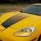 American Car Craft 2006-2013 Z06/ZR1/GS C6 Corvette - Hood Graphic Fade Large, Premium Vinyl Graphic 042031
