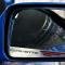 American Car Craft 2014-2019 C7 Corvette - Side View Mirror Trim with Etched CORVETTE with Color Slots 2Pc, Brushed, Choose Color 052029