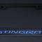 American Car Craft 2014-2019 C7 Corvette - License Plate Frame STINGRAY Lettering, Stainless Steel, Choose Vinyl or LED Color 052032