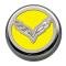 American Car Craft 2014-2019 Z06/Z51/C7 Corvette Stingray - Fluid Cap Covers C7 Flag Style Manual Transmission 6Pc, Choose Color 053014