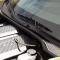 American Car Craft 2008-2013 C6/GS Corvette - Wiper Cowl Cover Perforated Style 2Pc, Polished Stainless Steel 043058