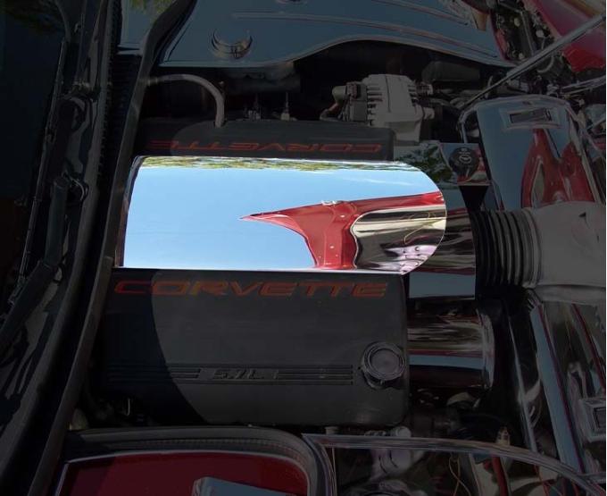 American Car Craft 2005-2013 C6/GS/Z06 Corvette - Plenum Cover, Polished Stainless Steel 043024