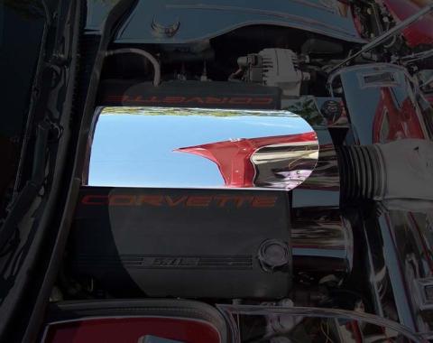 American Car Craft 2005-2013 C6/GS/Z06 Corvette - Plenum Cover, Polished Stainless Steel 043024