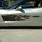 American Car Craft 2005-2013 C6 Corvette - Side Graphic Black Flame Sport Fade, Premium Vinyl Graphic 042029