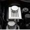 American Car Craft 2014-2019 Z06/Z51/ZR1/C7- Brake Master Cylinder Cover with Ribbed Slots MANUAL Trans., Polished Stainless, Choose Color 053039