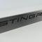 American Car Craft 2020-2024 C8 Corvette Lower Rear Window Accent 'STINGRAY' Style, Choose Color 883045