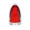 United Pacific One-Piece Style Sequential LED Tail Light For 1955 Chevy Car 110207