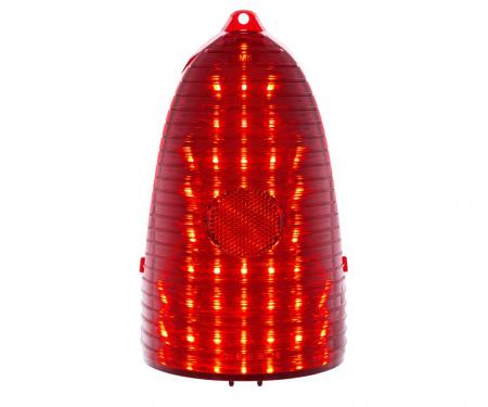 United Pacific One-Piece Style LED Tail Light For 1955 Chevy Car 110206