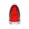 United Pacific One-Piece Style LED Tail Light For 1955 Chevy Car 110206